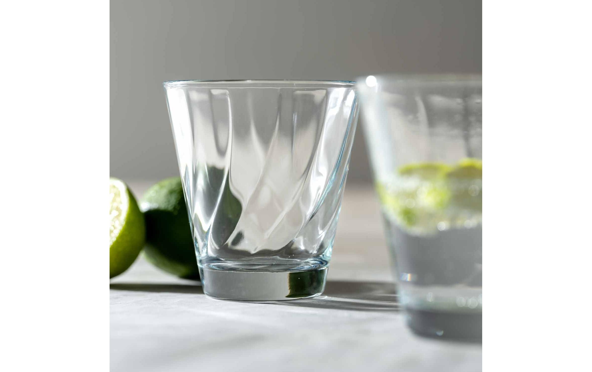 Trinkglas Twist 215 ml, 6 Stück, TransparentGetränkegläser-Set