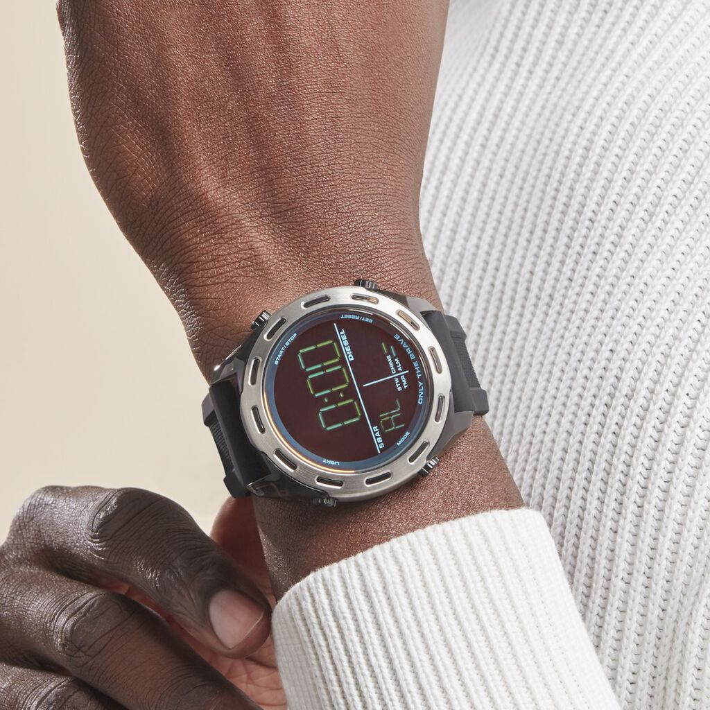 Montre Diesel Nsbb Crusher H Noir