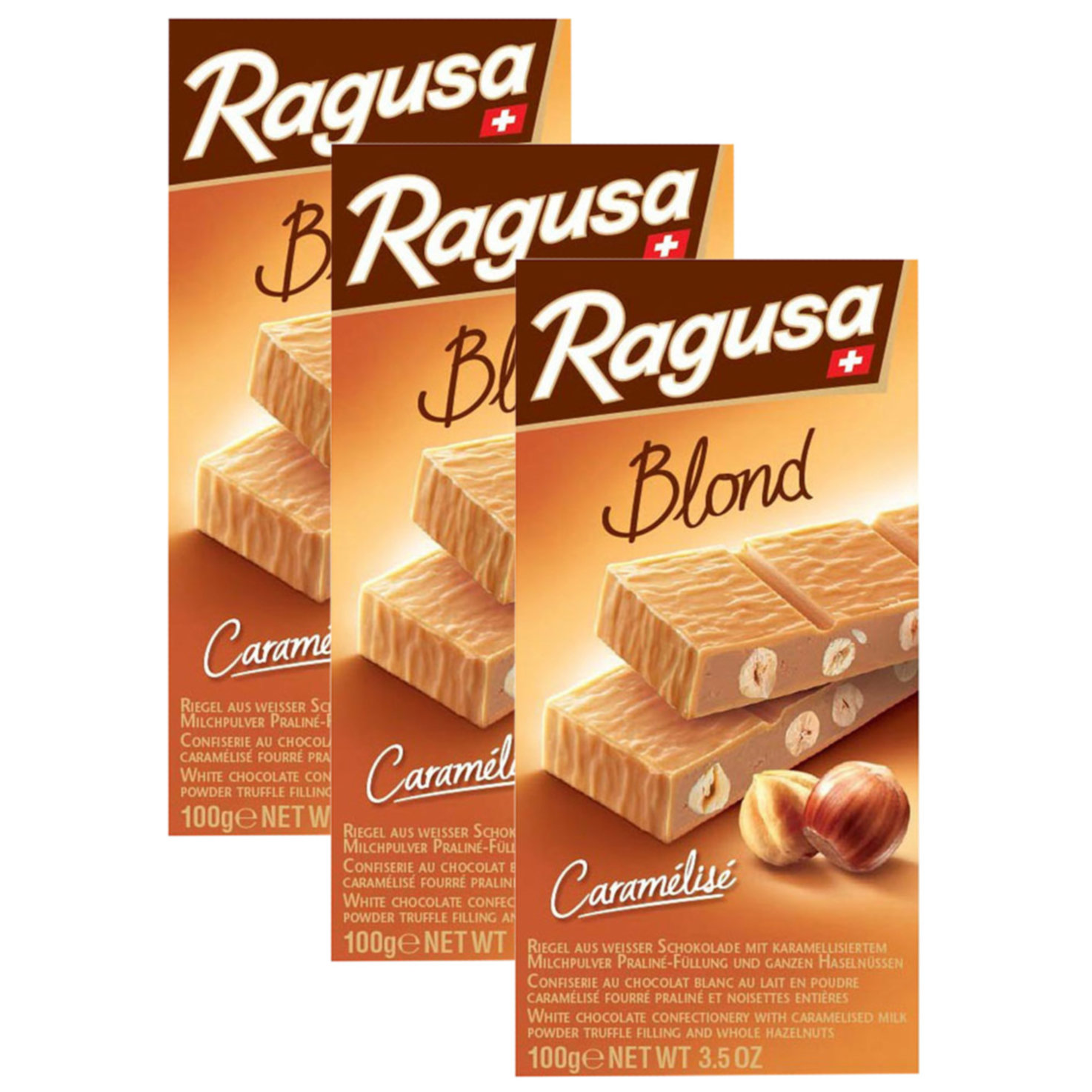 Camille Bloch Ragusa Tafel Blond 3x100g