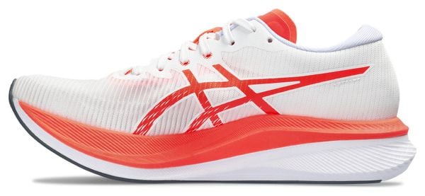 Chaussures Running Asics Magic Speed 3 Blanc/Rouge Femme