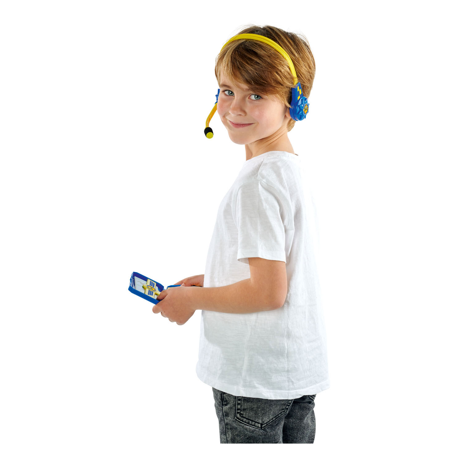 Brandweerman Sam Politie Headset en Smartphone