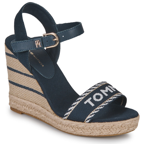 Tommy Hilfiger - SEASONAL WEBBING WEDGE - Marine