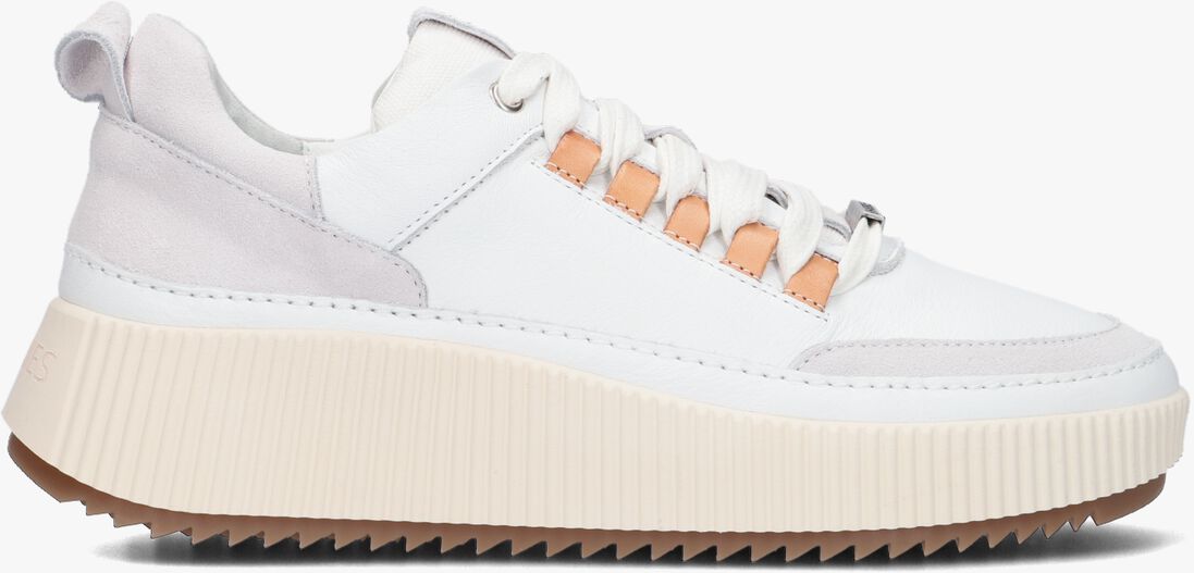 SHABBIES witte shabbies lage sneakers 101020381 shs1454