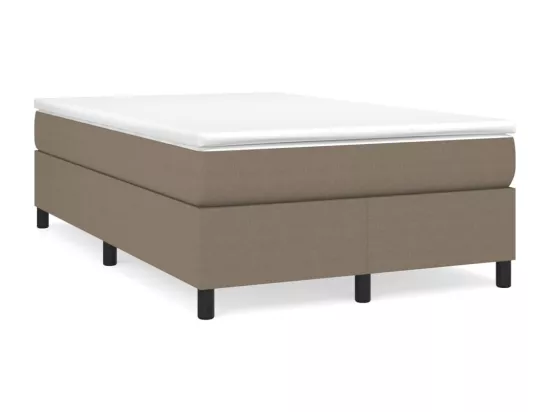 Sommier à lattes de lit Taupe 120x200 cm Tissu