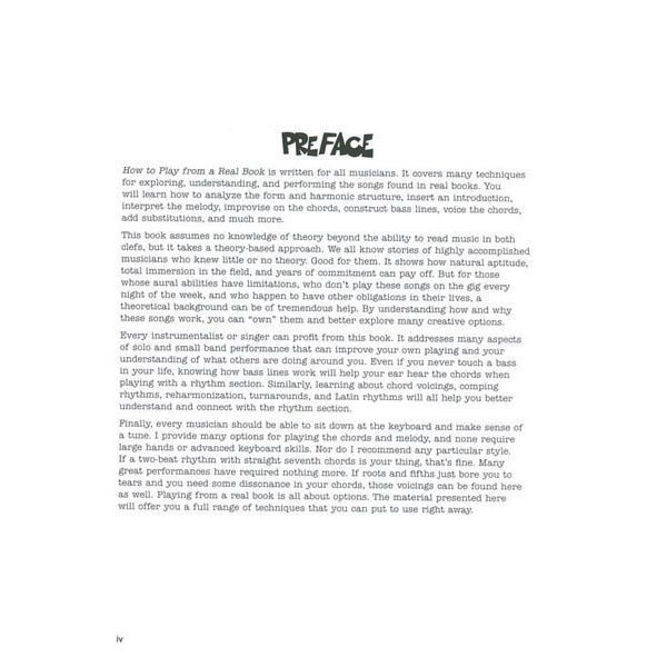 Hal Leonard How To Play From A Real Book