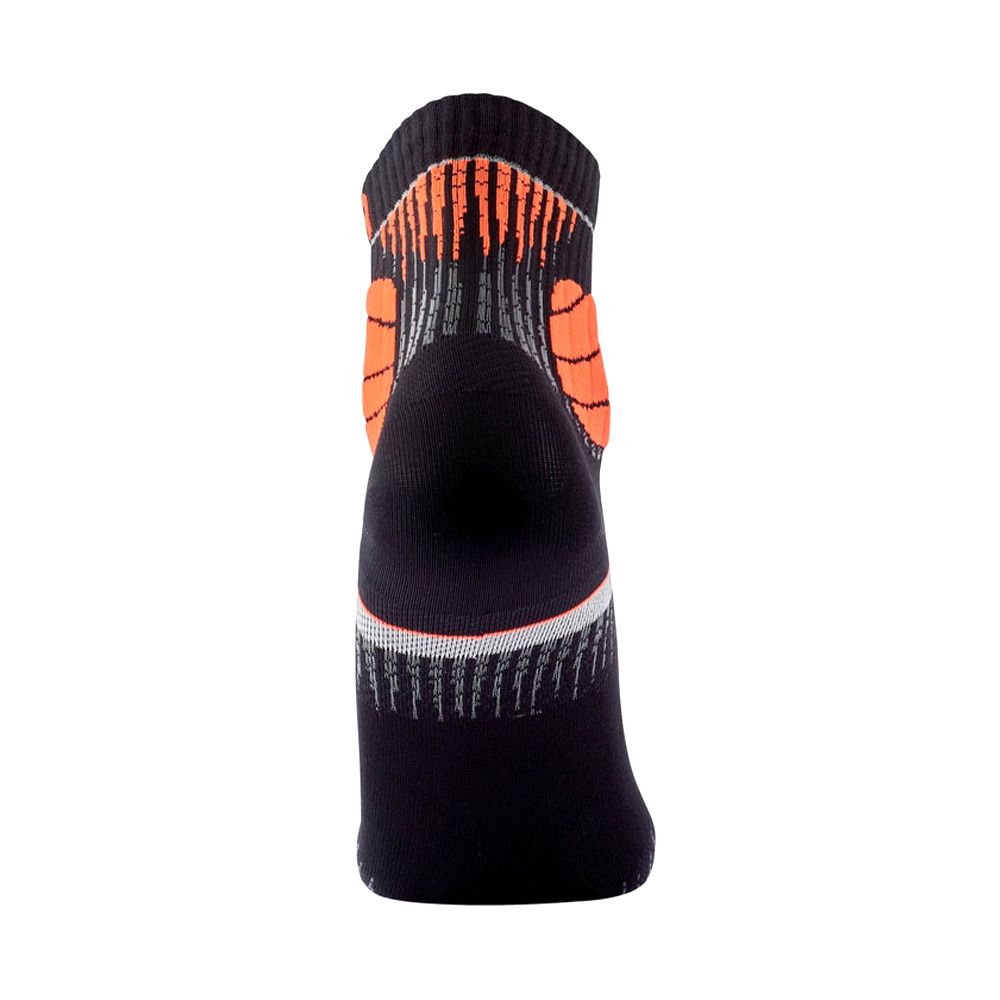 Sidas TRAIL ULTRA - Chaussettes noir/orange