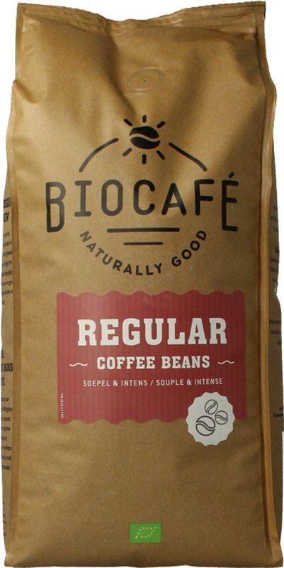 Biocafe Koffiebonen Regular Biologisch 1000 gr