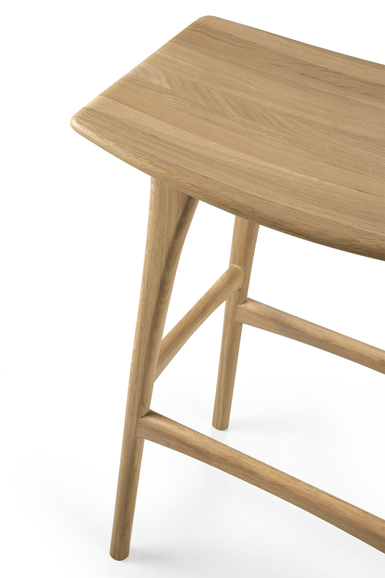 Osso bar kruk 80 - eiken - geolied