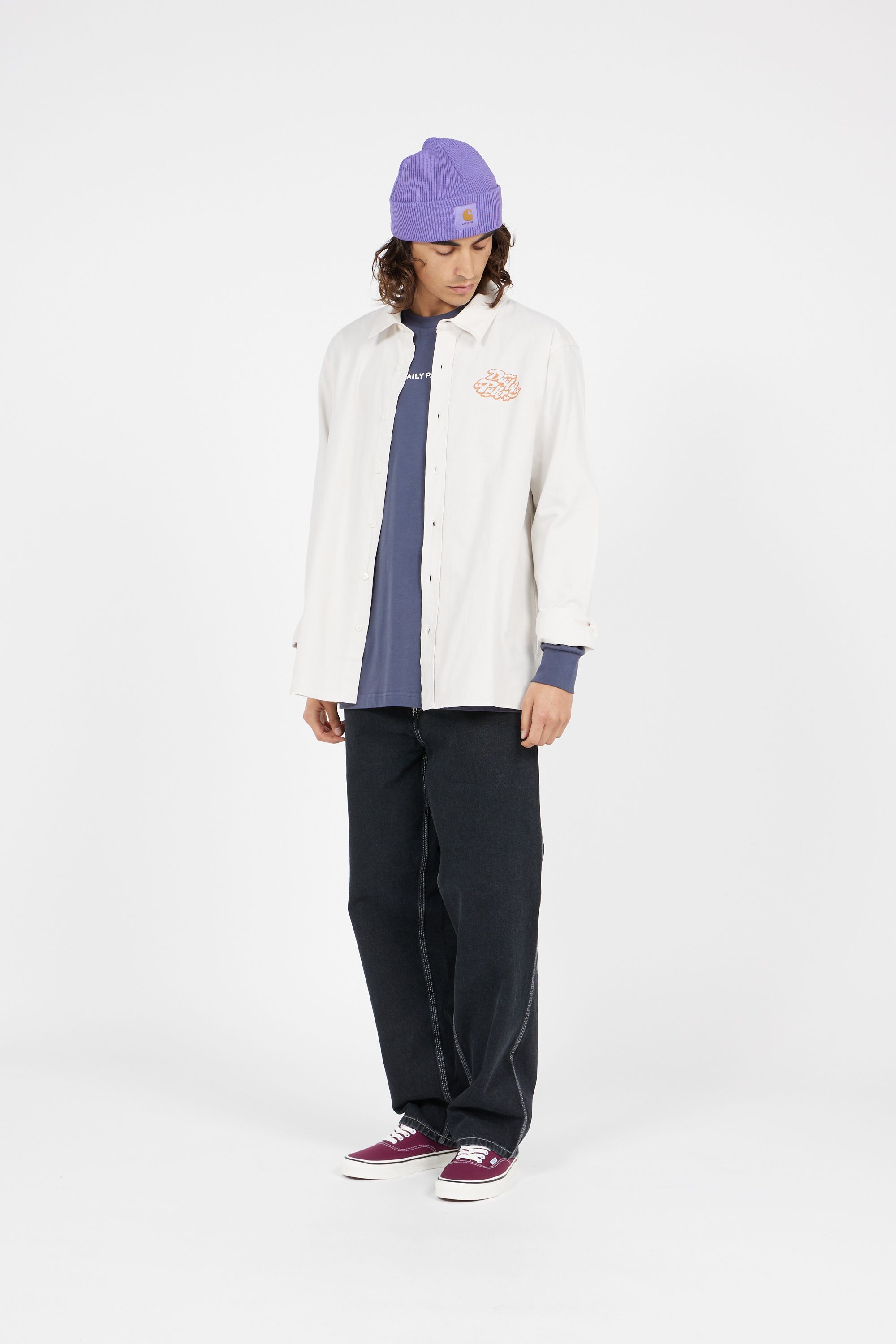 Daily Paper chemise PAMOJAN Blanc