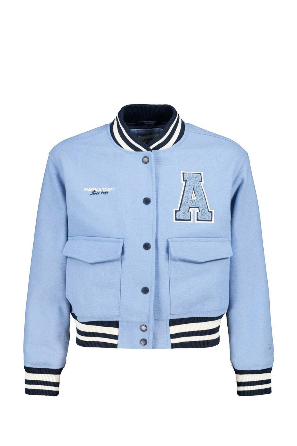 America Today bomberjack blauw