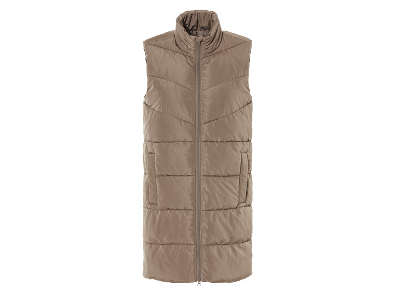 Lange dames bodywarmer