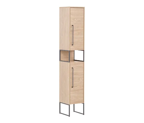 Bad-Hochschrank »Dumone« H 300, Eiche