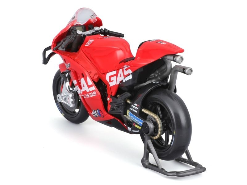 Maisto Motorrad MotoGP GasGas #44 Espargaro 2023 1:18 Sammlermodell im Massstab 1:18
