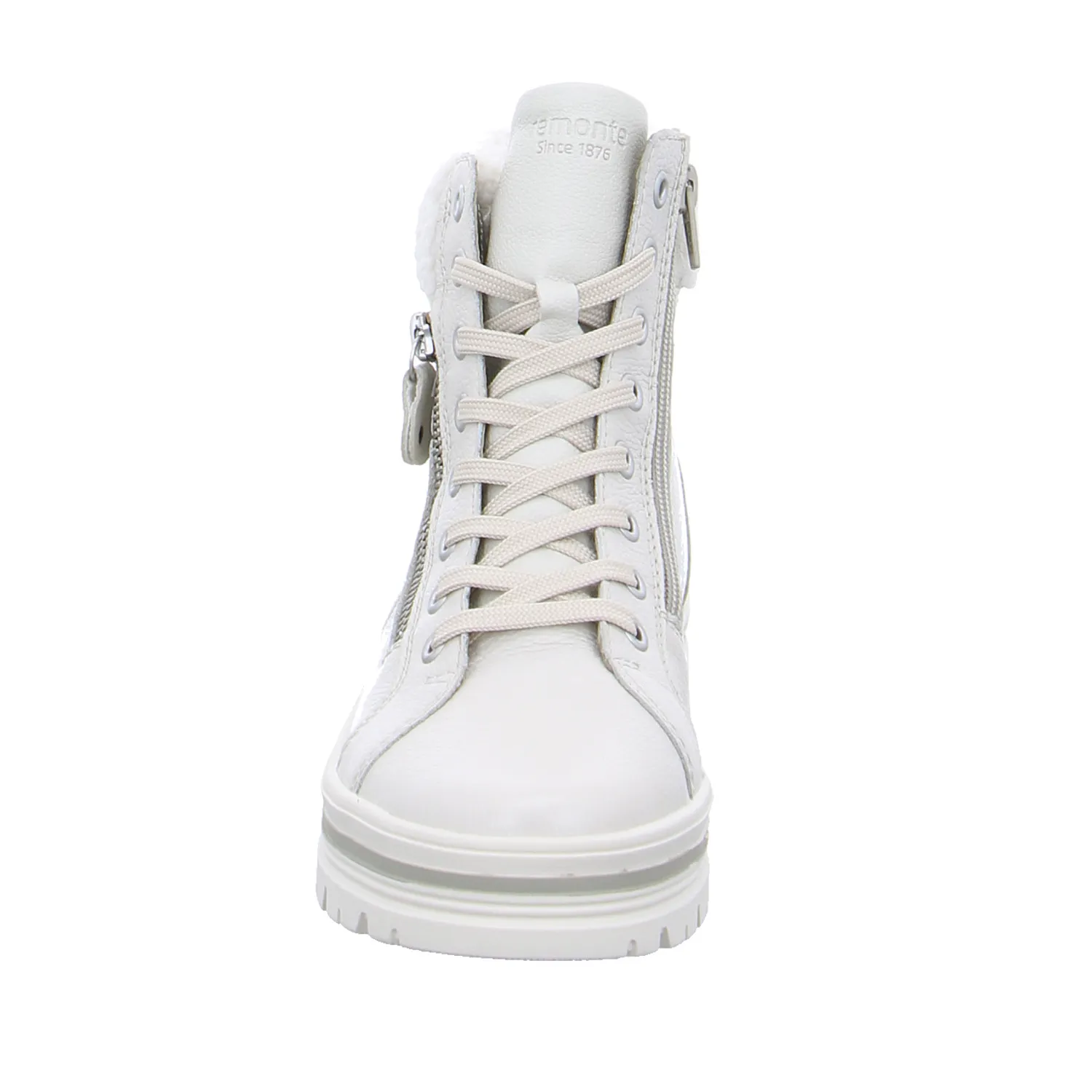REMONTE Boot Offwhite Leder  mit TEX Membrane