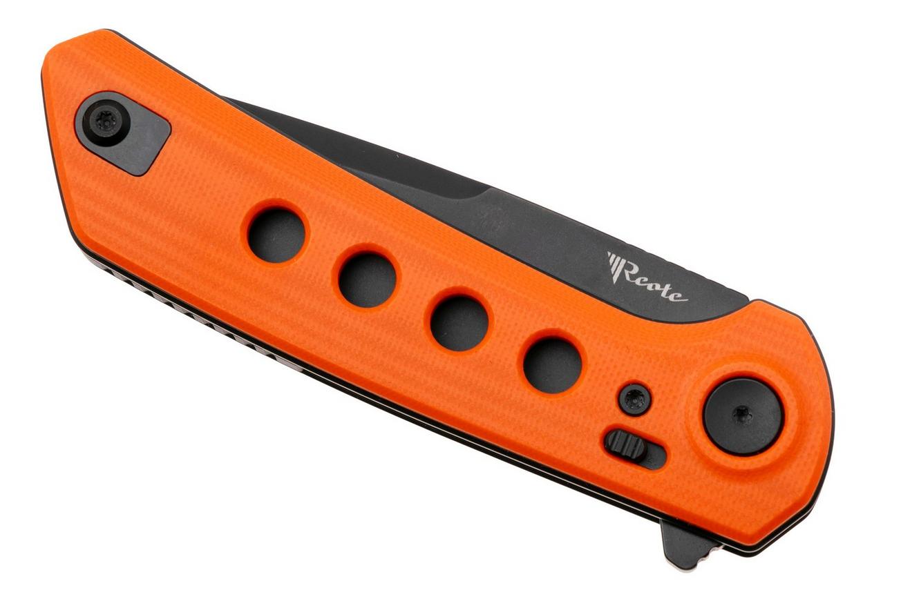 Reate PL-XF PVD Nitro-V, Orange G10, zakmes