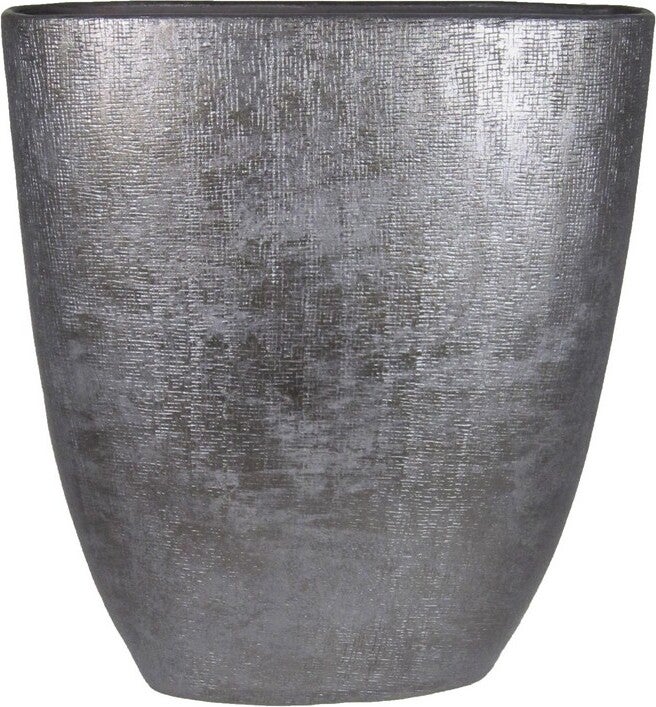 Bela Arte bloempot Mira zilver 51 x 17 x 57 cm