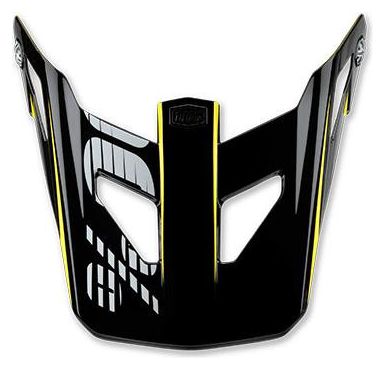 Visière de rechange pour Casque 100% Status - D-Day Jaune