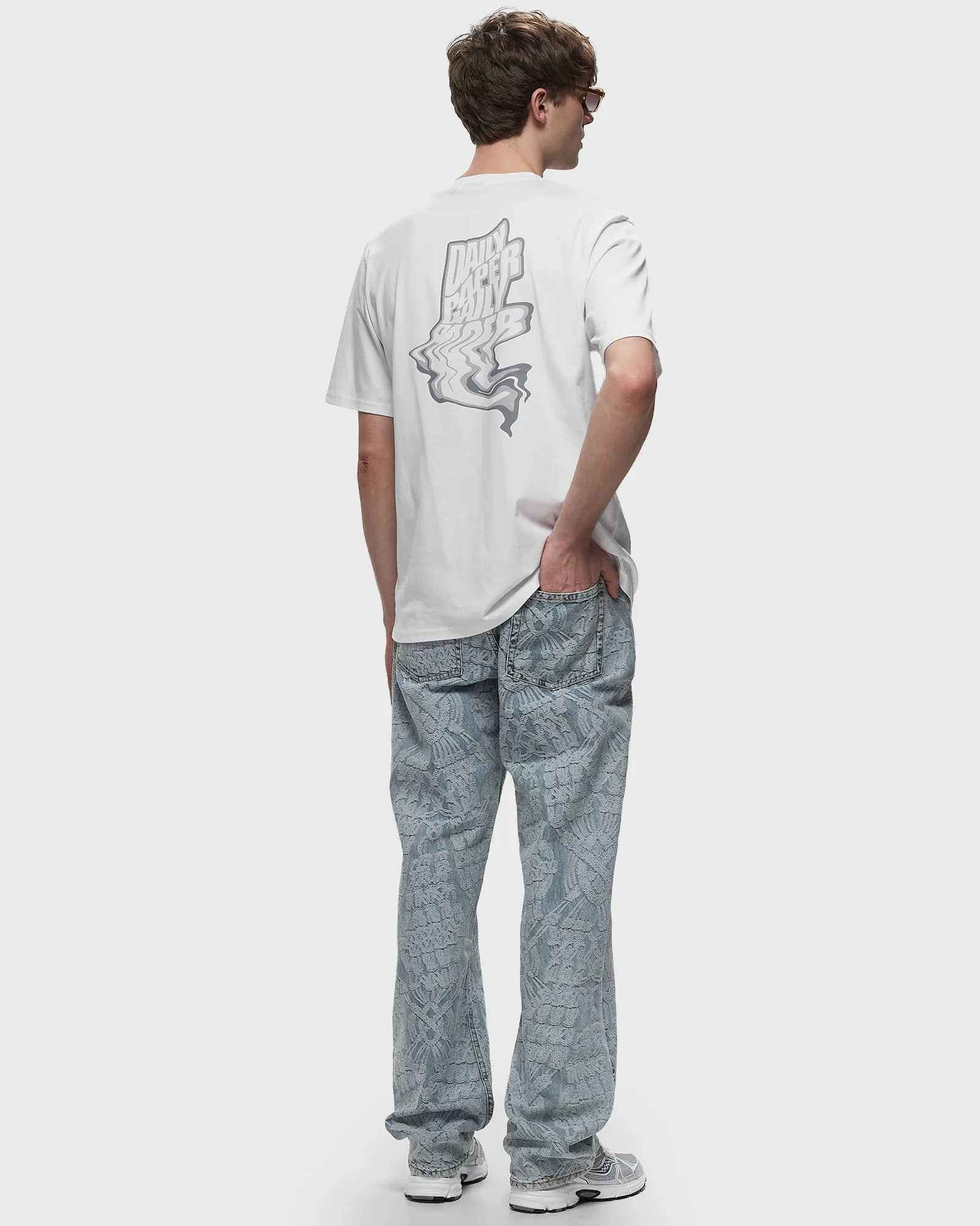 Daily Paper settle macrame denim pants