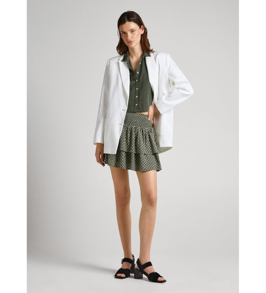 Pepe Jeans Mini saia Felicita verde
