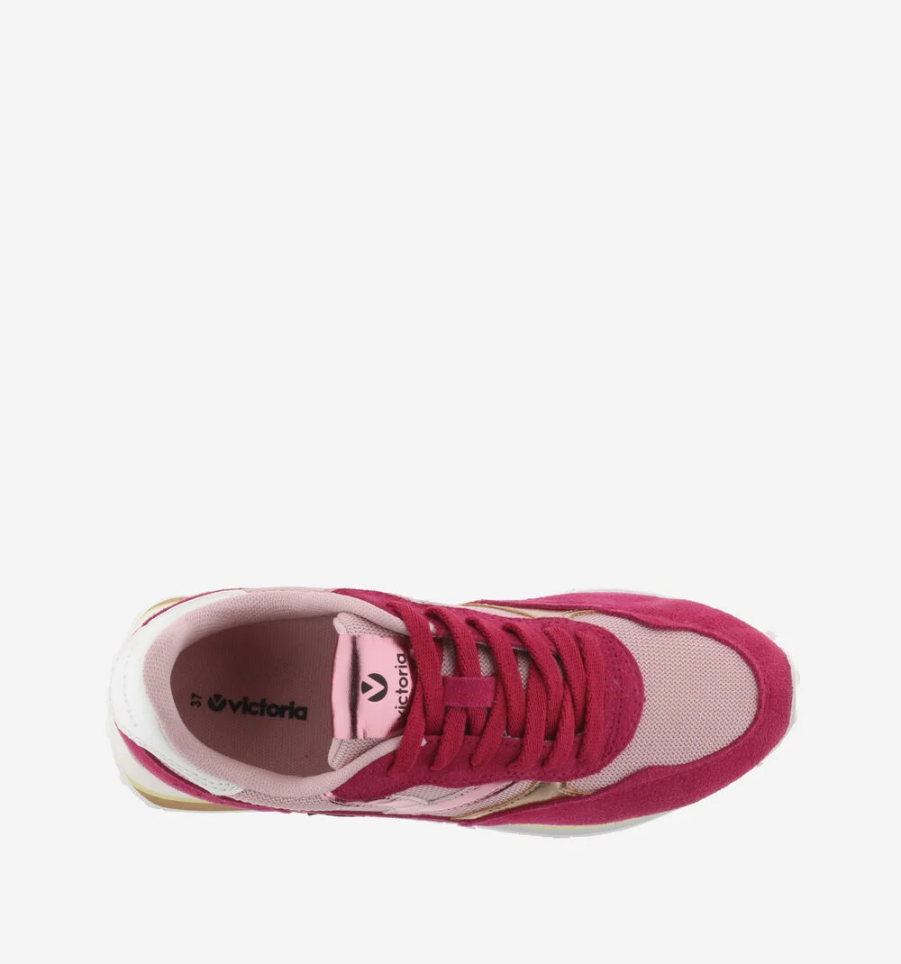 NOVA MESH & CUIR FENDUFUCSIA