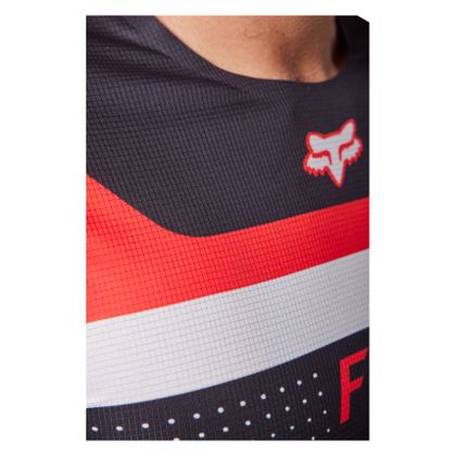 Maillot cross Fox FLEXAIR EFEKT 2024 - Rouge / Noir