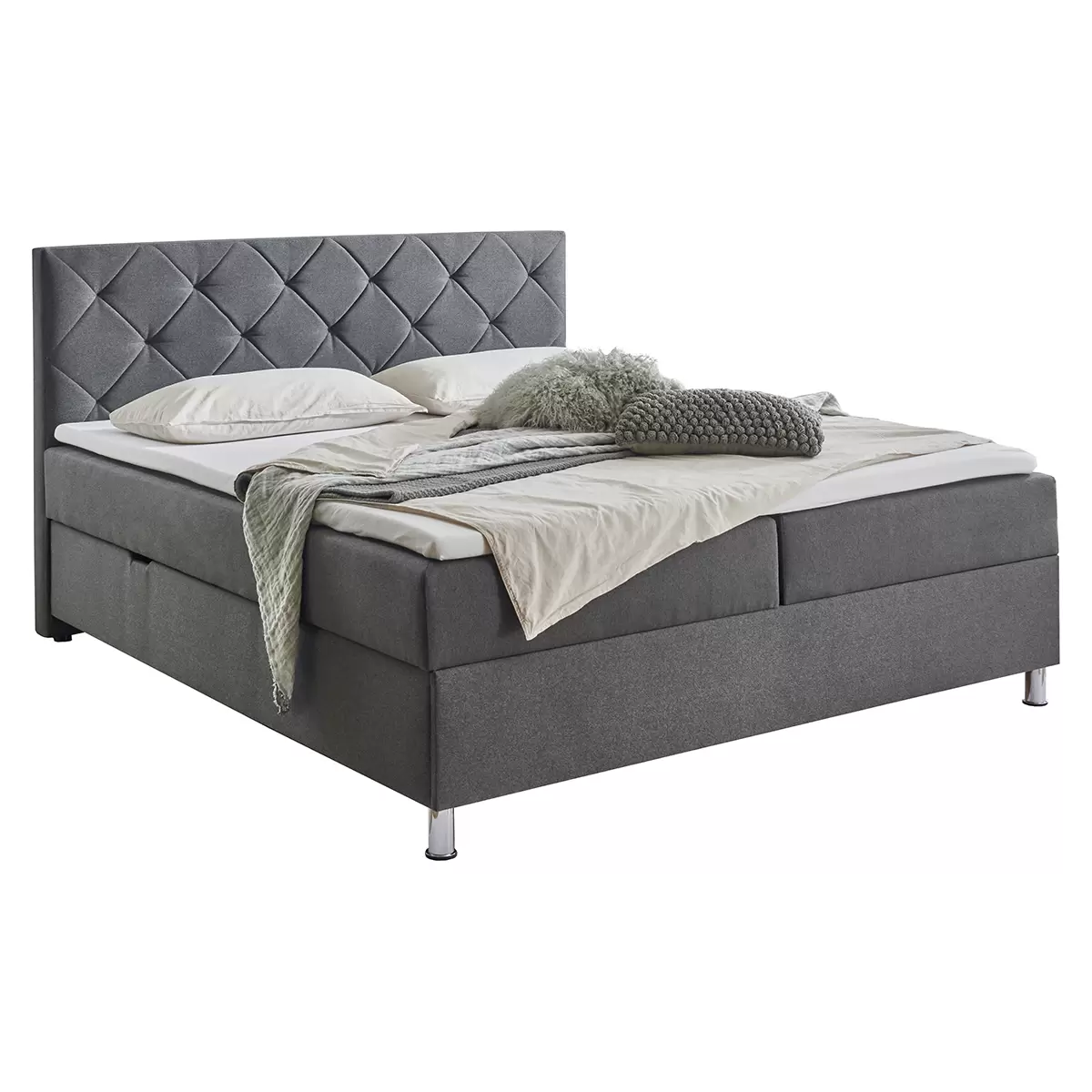 Boxbett Leo 180x200 Anthrazit