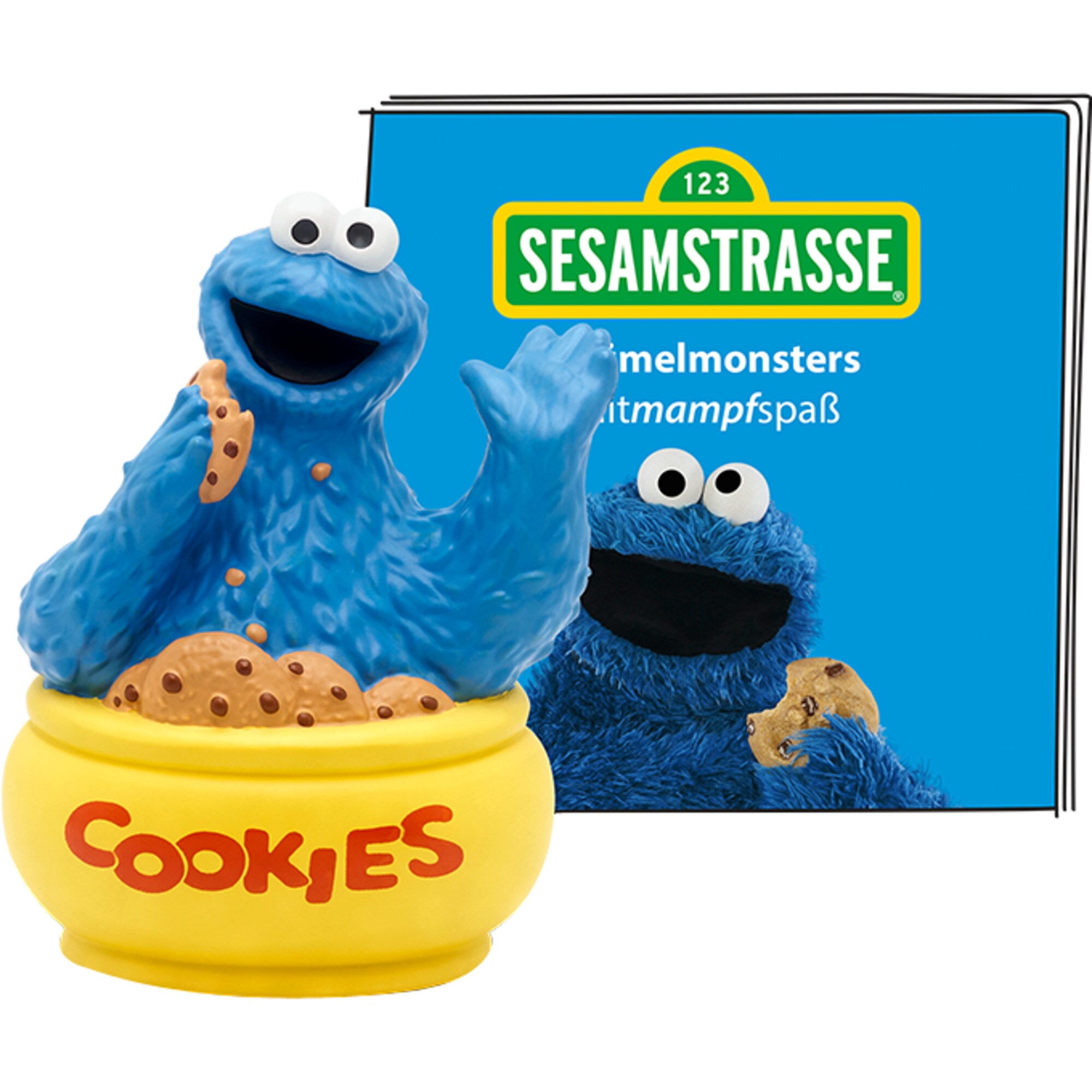 Tonies Spielfigur Sesamstraße - Krümelmonsters Mitmampfspaß