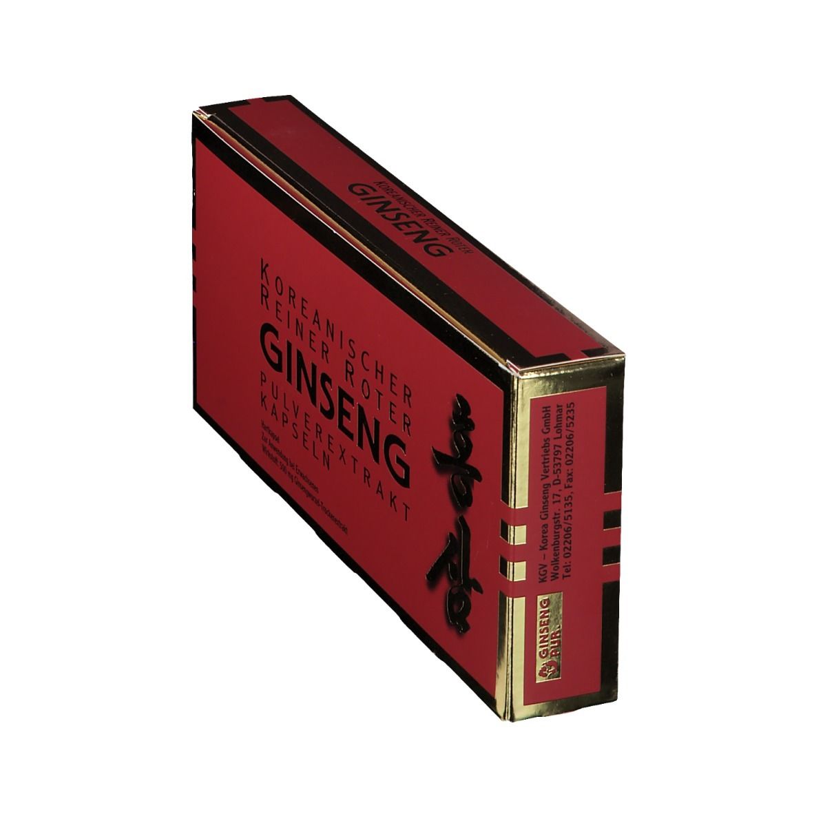 Roter Ginseng Extrakt Kapseln