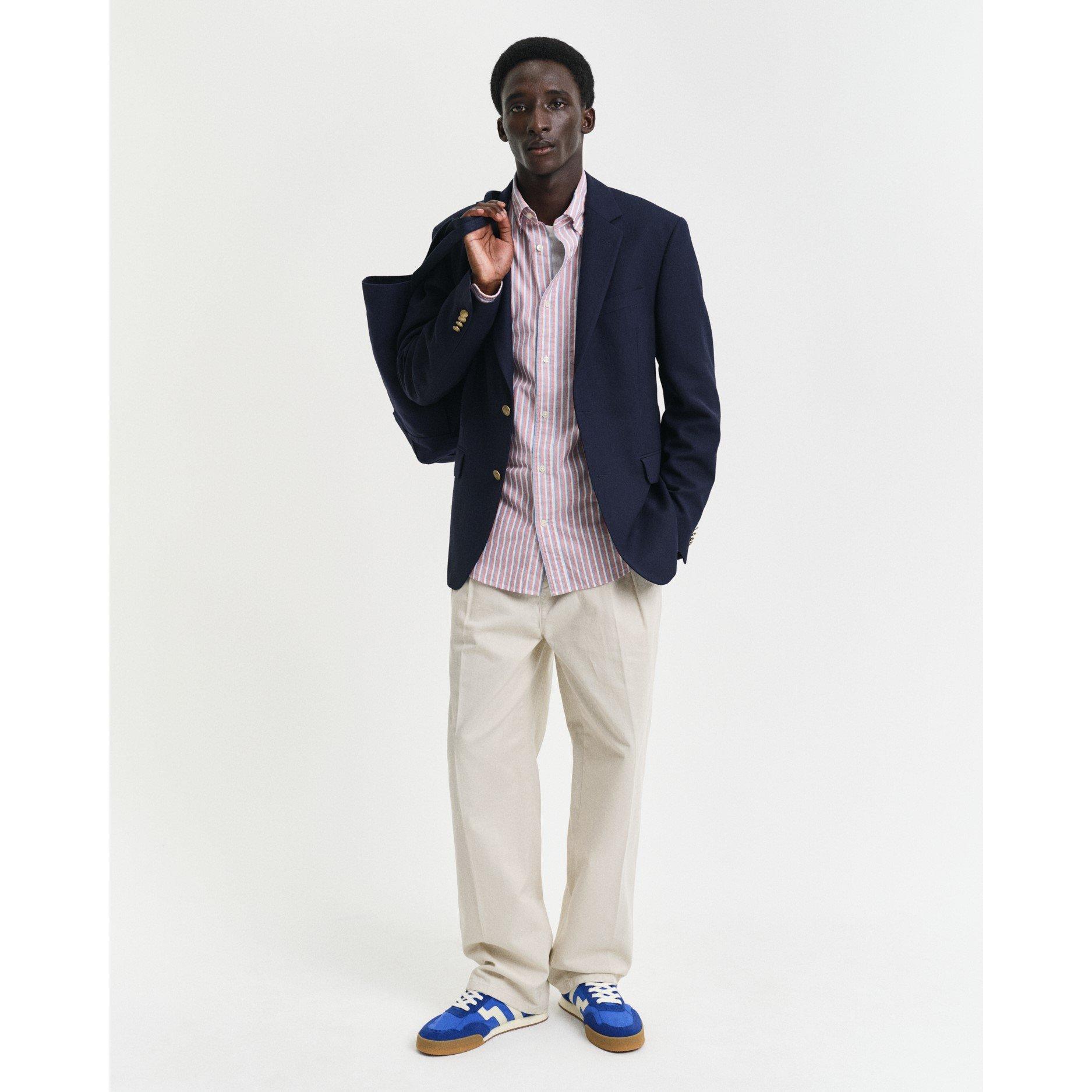 Gant Regular Fit Striped Classic Oxford Shirt