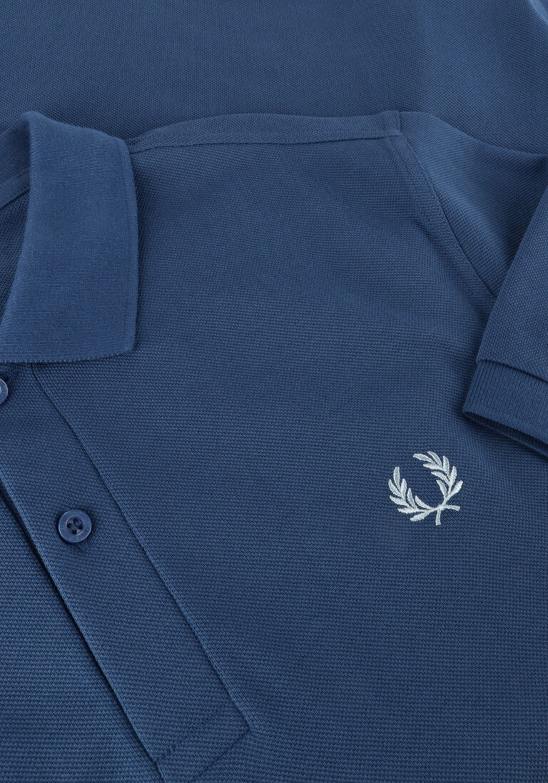 FRED PERRY blauwe fred perry polo the plain fred perry shirt