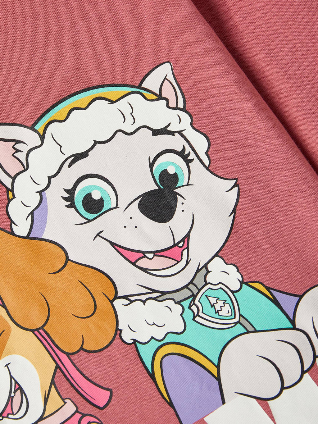 NAME IT Paw Patrol longsleeve NMFNOMI met printopdruk donkerroze