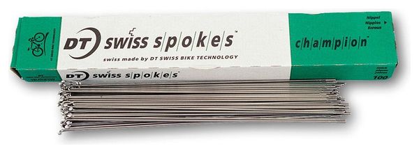 Boîte de 100 rayons inoxydables DT Swiss 285x2