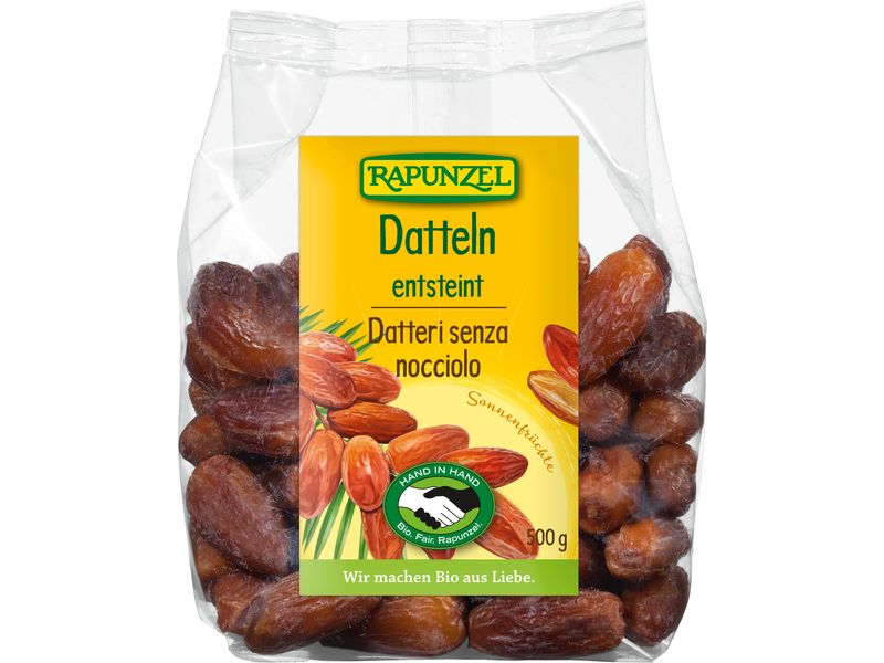 Rapunzel Bio Datteln ohne Stein 500 g Bio Datteln ohne Stein