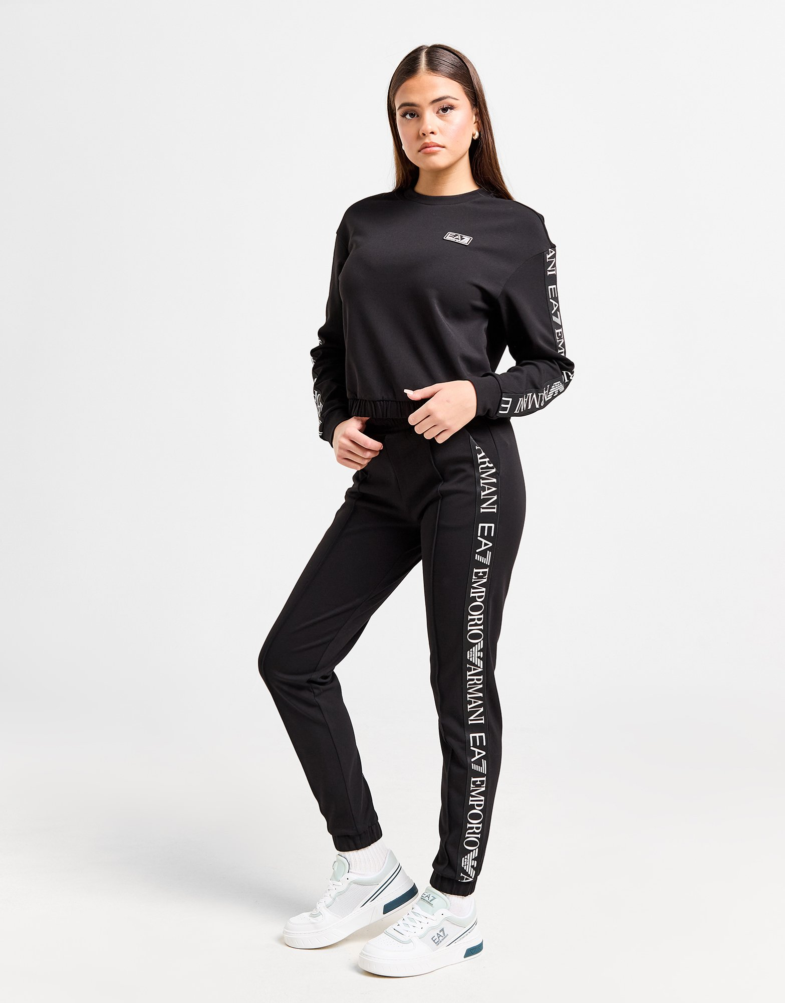 Emporio Armani EA7 Ensemble de survêtement Ventus Tape Femme