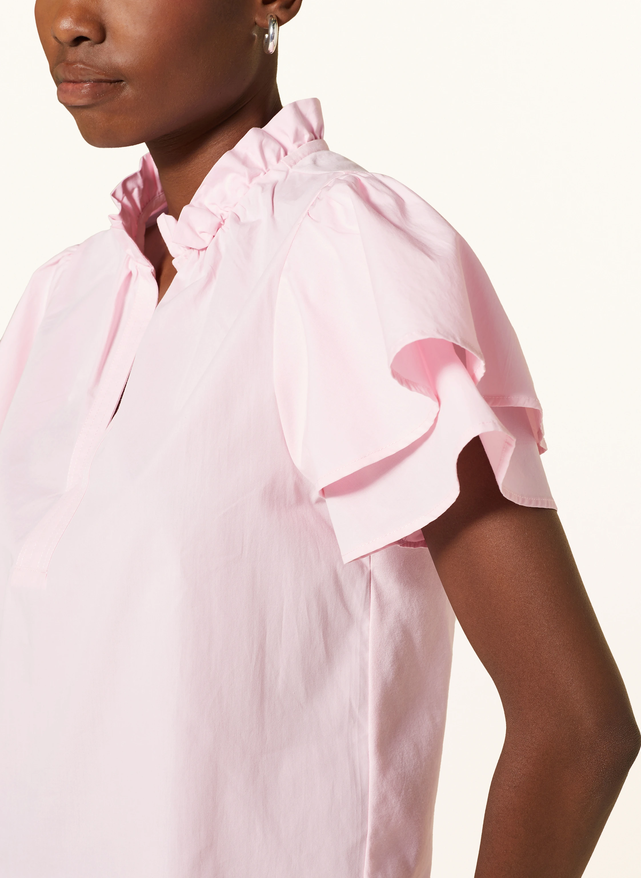 Rich & Royal Blusenshirt im Materialmix
