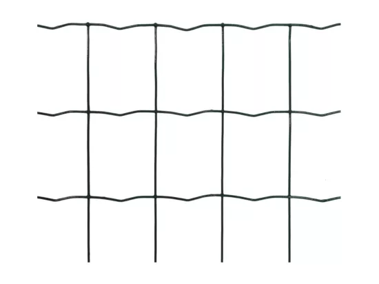 Cl?ture Euro Acier 25 x 1,7 m Vert