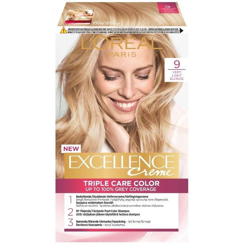 L'Oréal Paris Excellence 9 Meget Lysblond
