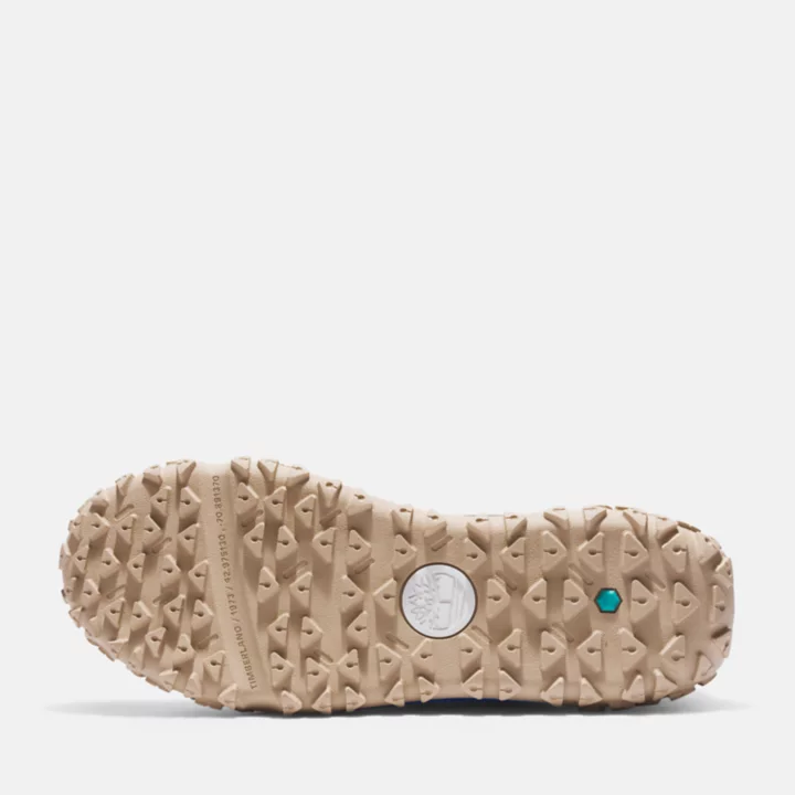 Bottine de randonnée GreenStride Motion 6 à lacets mi-haute pour homme en vert et marron