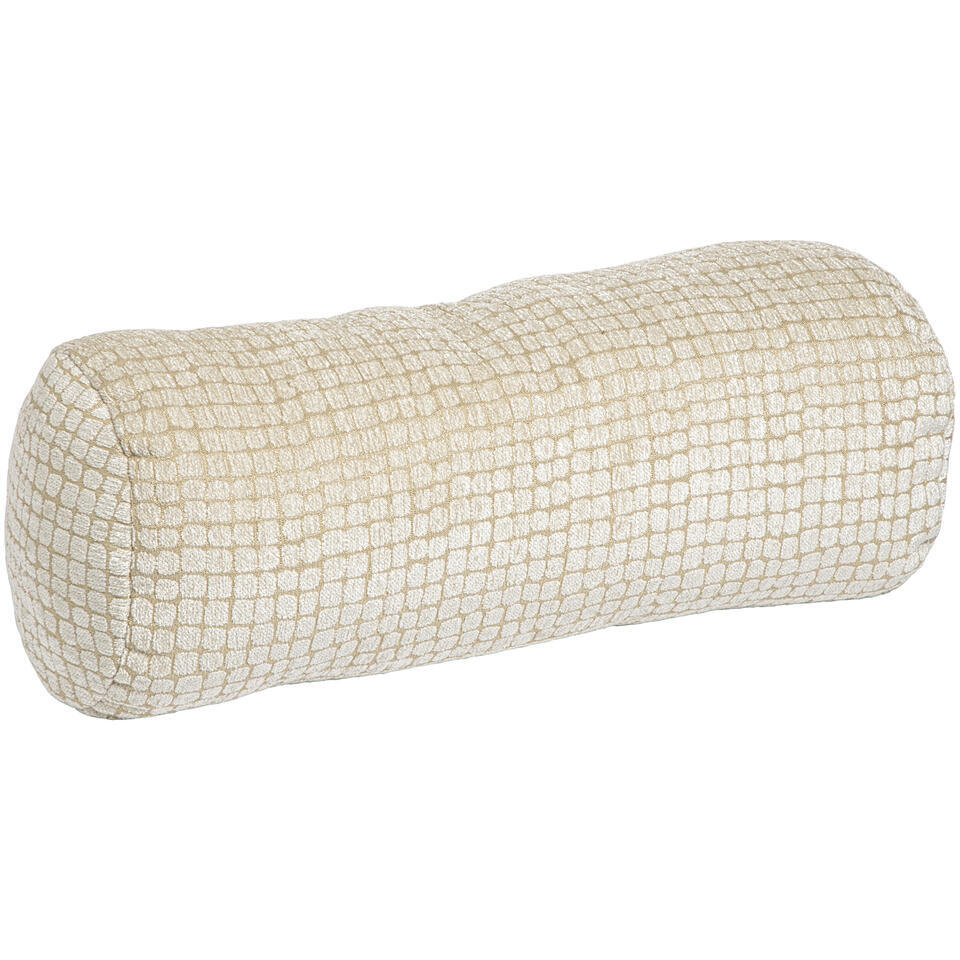 Rolkussen Goldy Zand Ø17x50 cm
