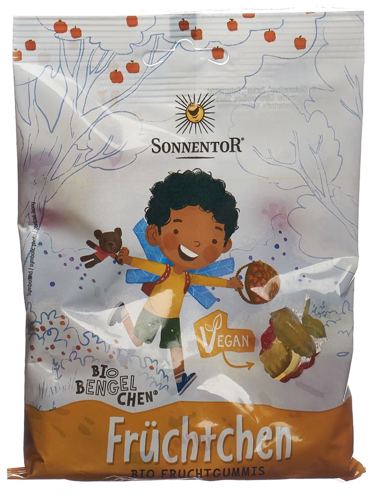 SONNENTOR Bengelchen Früchtchen ohne Gelatine BIO Btl 100 g