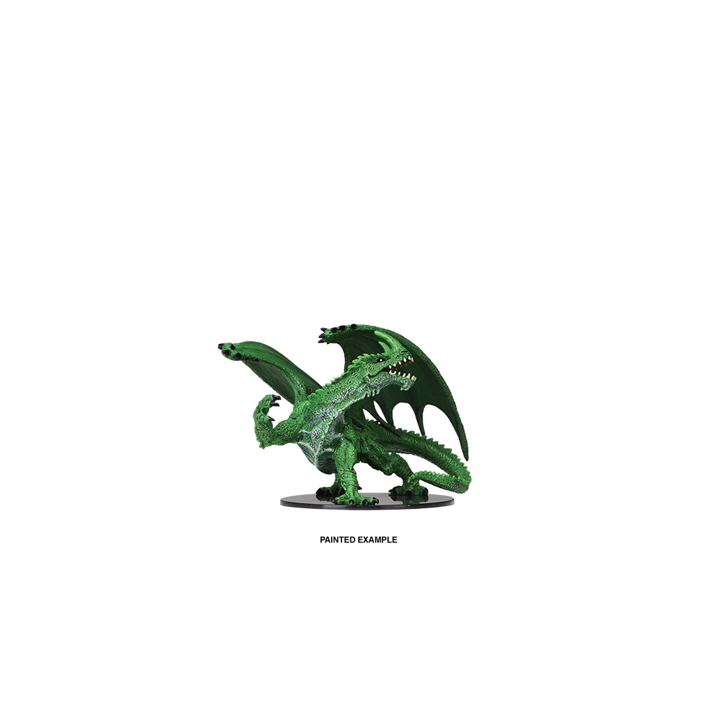 Pathfinder Deep Cuts Unpainted Miniatures: Gargantuan Green Dragon