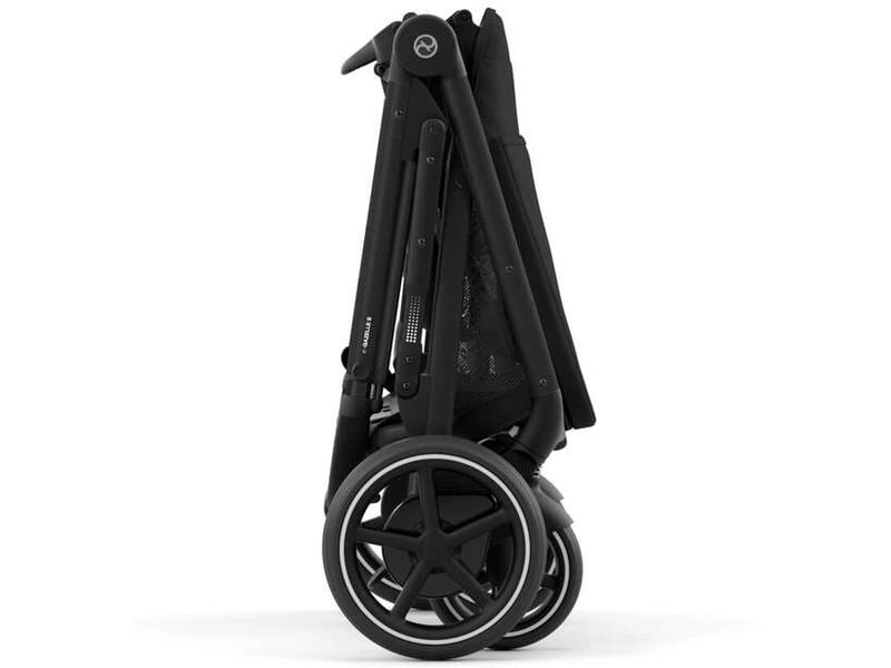 CYBEX Gold Kinderwagen eGazelle S Schwarz Elektrischer Kinderwagen mit 20 Kombinationen