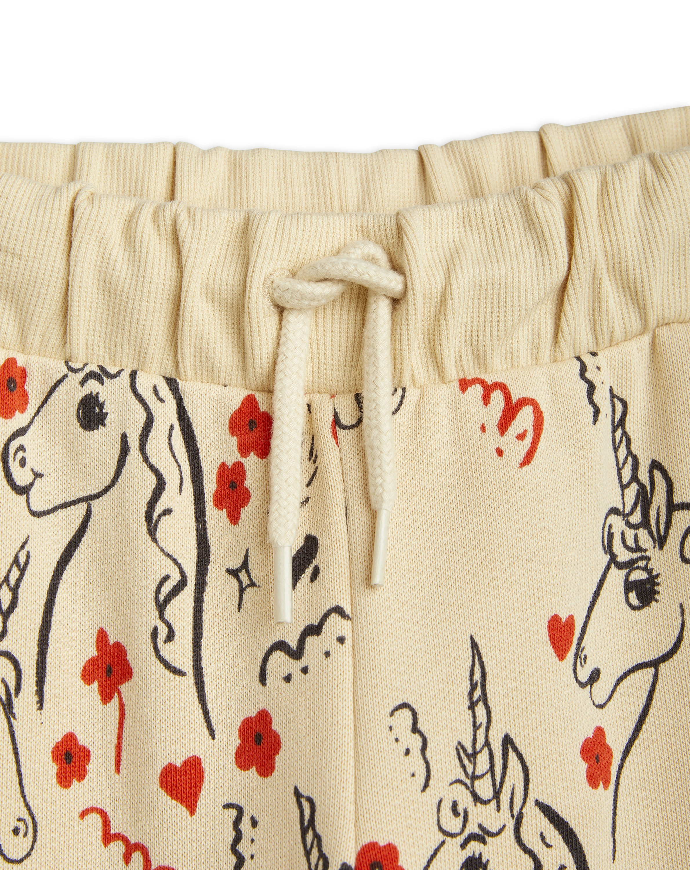 Sweathose SCOTTISH UNICORNS AOP in yellow