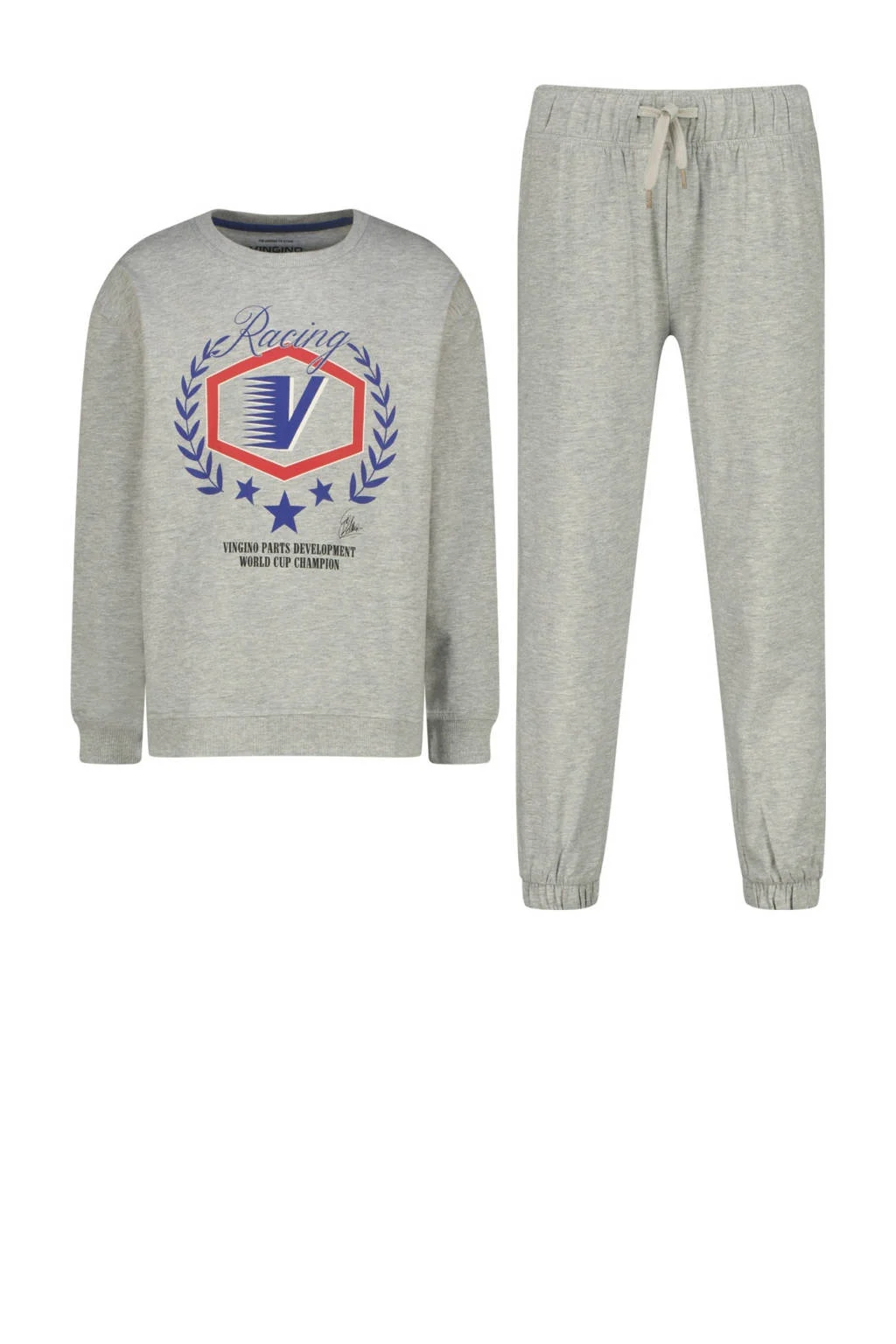 Vingino pyjamaset grijs melange