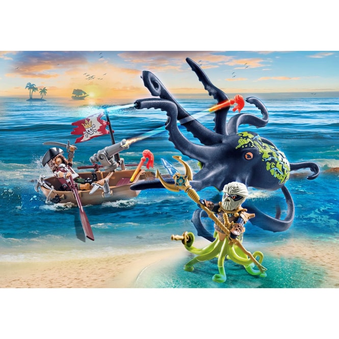 Playmobil® 71419 - Kampf gegen den Riesenoktopus - Playmobil® Pirates