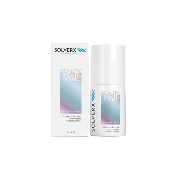 Solverx Beauty Pearl Shine Gesichts- und Augencreme 30 ml