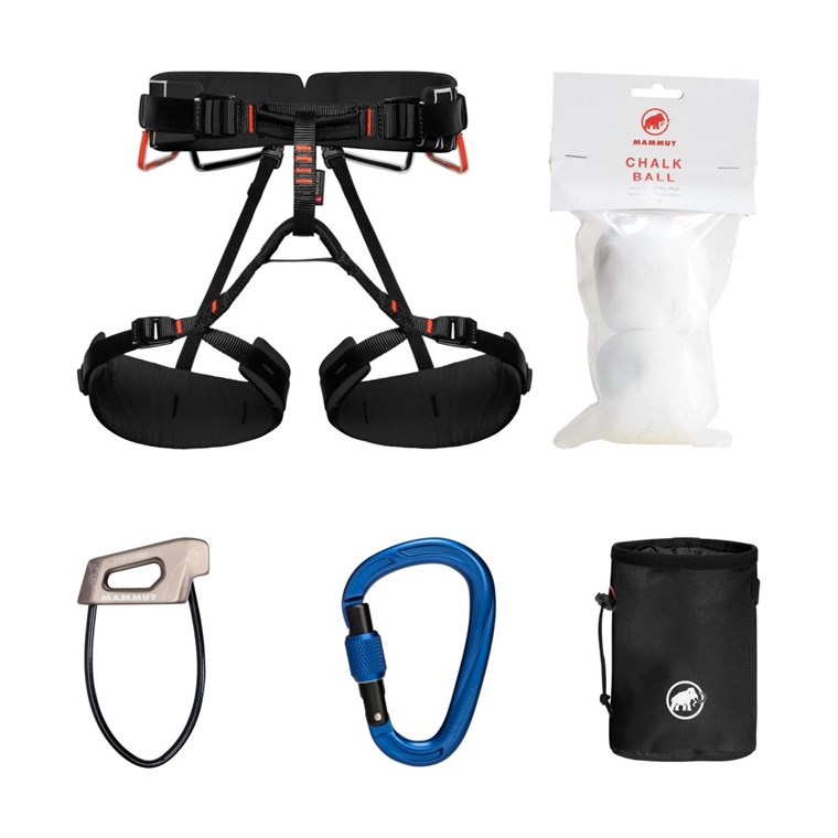 Mammut 4 Slide black Climbing Package