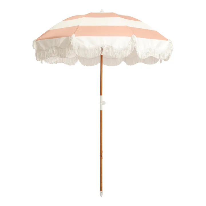 Business & Pleasure Co. Parasol frangé Holiday | Rose