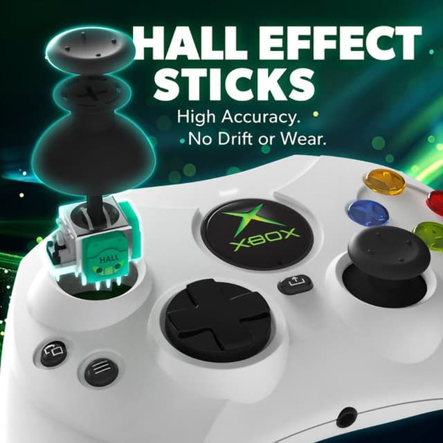 Hyperkin Duchess Xbox/PC gamepad (hvid)