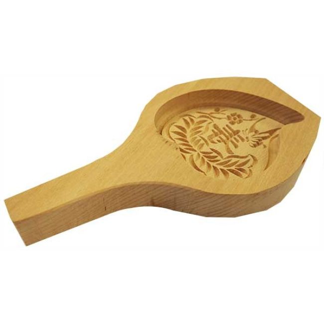 Houten Cakevorm In Perzikvorm 23x12.7 cm